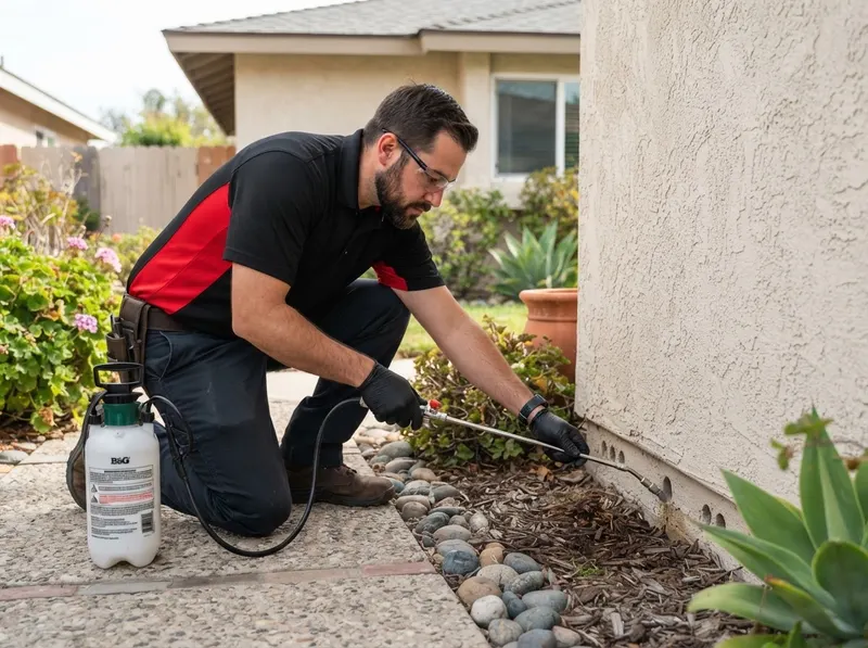 Argentine Ant Perimeter Control in Riverside, CA